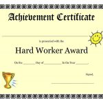Free Vbs Certificate Templates New Printable Achievement   Free Printable Children&#039;s Certificates Templates