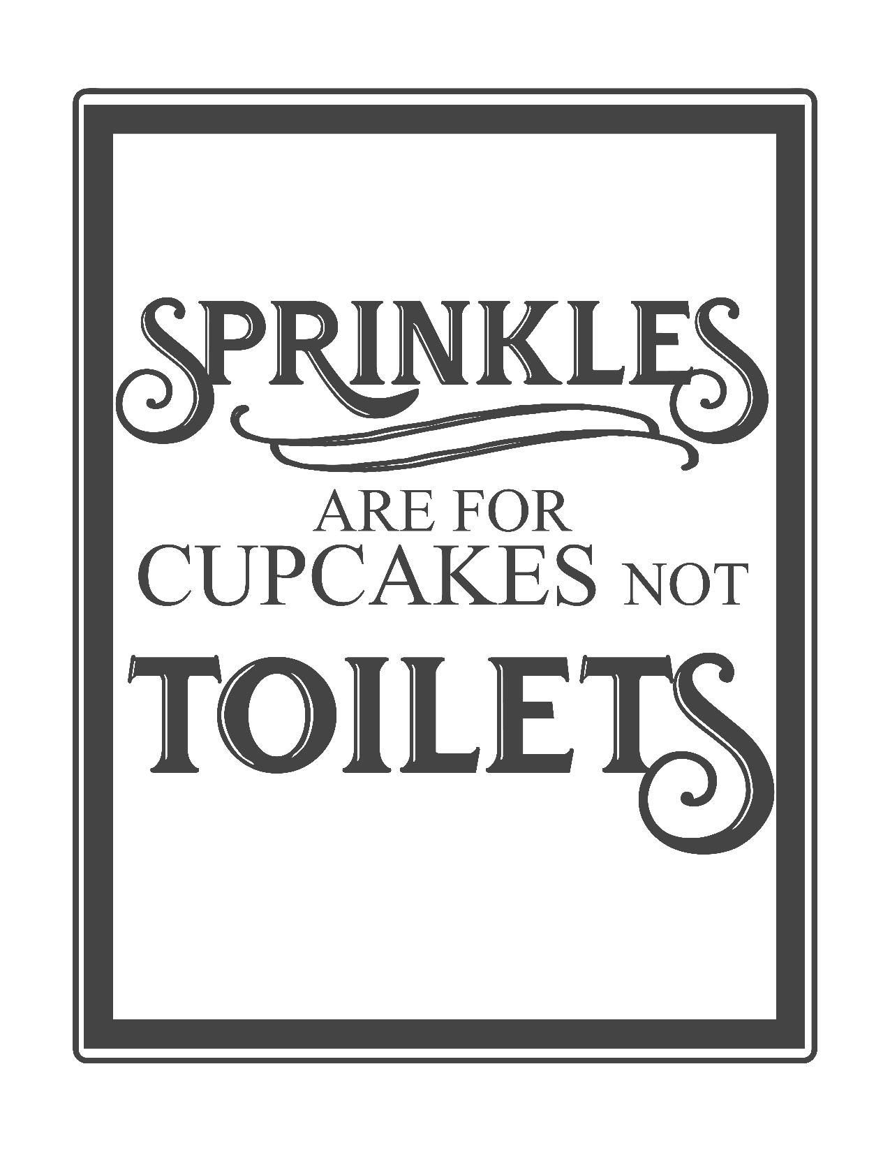 Free Vintage Bathroom Printables | Printables ** | Pinterest - Free Printable No Restroom Signs