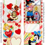 Free Vintage Printables | Vintage Kids Valentines   Free Printable   Free Printable Vintage Valentine Pictures