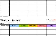 free weekly schedule templates for word 18 templates free printable school agenda templates Free Weekly Schedule Templates For Word - 18 Templates - Free Printable School Agenda Templates