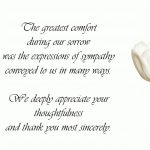 Funeral Thank You Card Ideas   Google Search | Sympathy Card Ideas   Thank You Sympathy Cards Free Printable