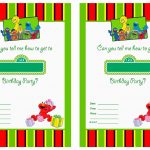 Get Free Printable Sesame Street 1St Birthday Invitations Templates   Free Printable Sesame Street Cupcake Toppers