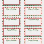 Gift Tag Label Template Luxury Of Name Free Printable Templates   Free Printable Blank Gift Tags