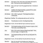 Gingerbread Man: Readers' Theater For Grades 1 And 2Ms Joanne   Free Printable Readers Theater Scripts 3Rd Grade