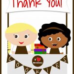 Girls Scouts   Free Printable Brownies Thank You Cards   Cookie   Free Printable Eagle Scout Thank You Cards