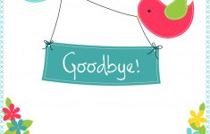 Goodbye From Your Colleagues - Free Good Luck Card | Greetings Island - Free Printable Goodbye Cards