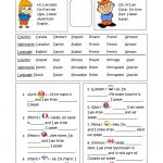 Grammar For Beginners: Nationality Worksheet   Free Esl Printable   Free Printable English Lessons