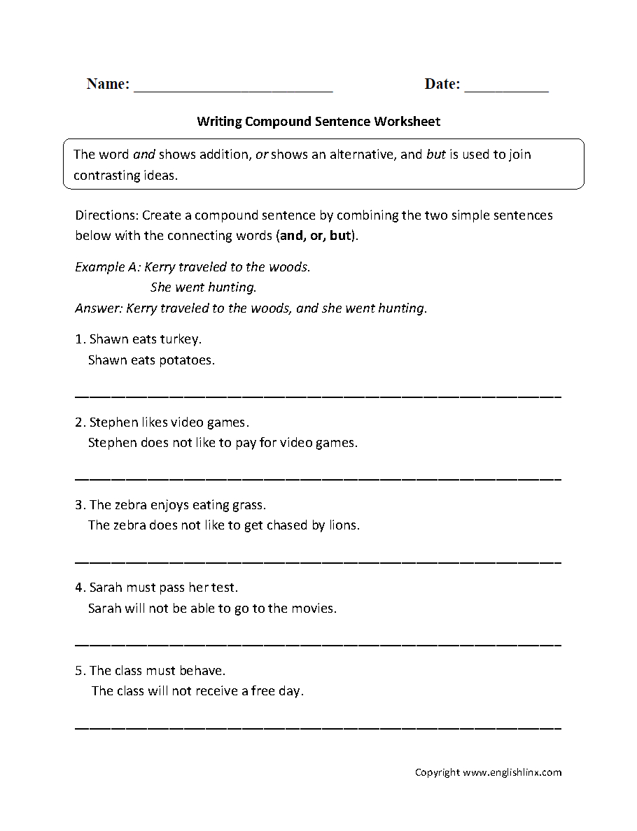 Grammar Worksheets | Sentence Structure Worksheets - Free Printable Sentence Diagramming Worksheets