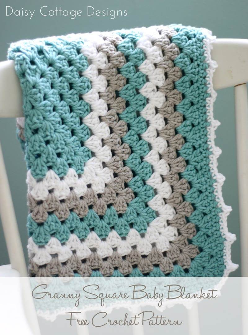 Granny Square Pattern - A Free Crochet Pattern - Free Printable Crochet Granny Square Patterns