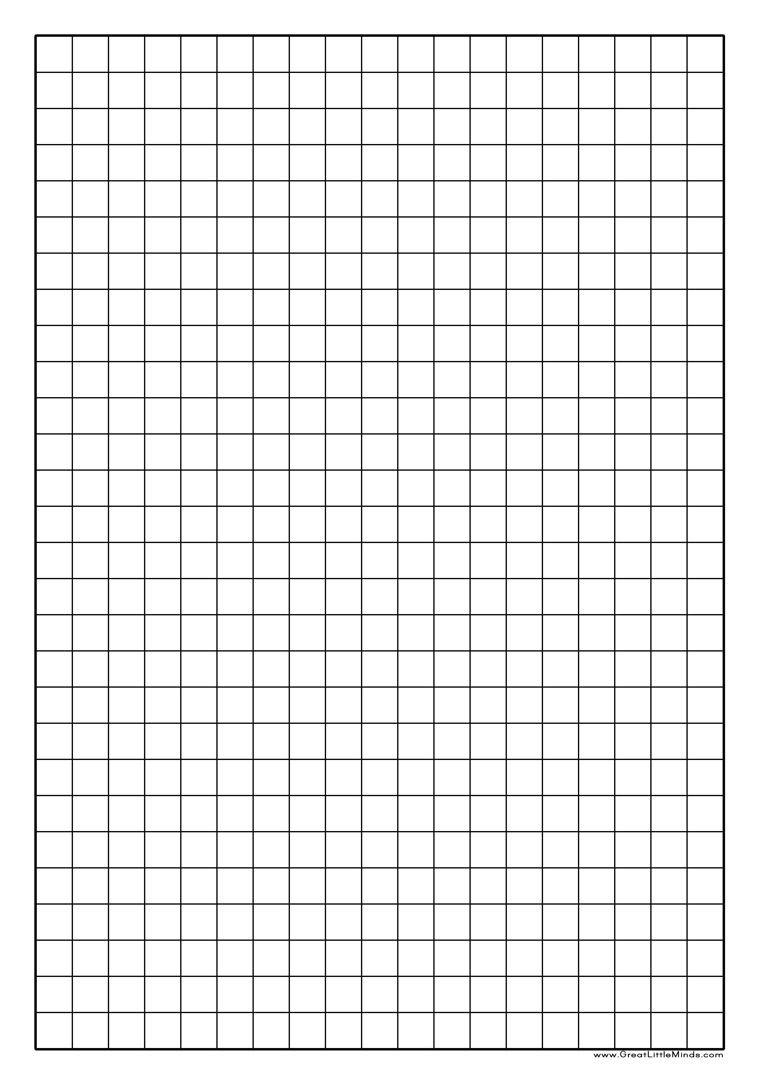 Printable Graph Template