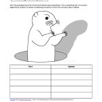 Groundhog Day Crafts, Worksheets And Printable Books   Free Printable Groundhog Day Reading Comprehension Worksheets