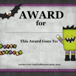 Halloween Costume Award | Halloween | Pinterest | Halloween   Free Printable Halloween Award Certificates