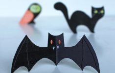 Halloween Craft Menagerie - Free Cute Cats, Owls &amp; Bats! - Printable Paper Crafts Free