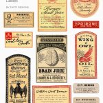 Halloween Love: Spooky Apothecary Labels Free Printable In 2019   Free Printable Halloween Labels