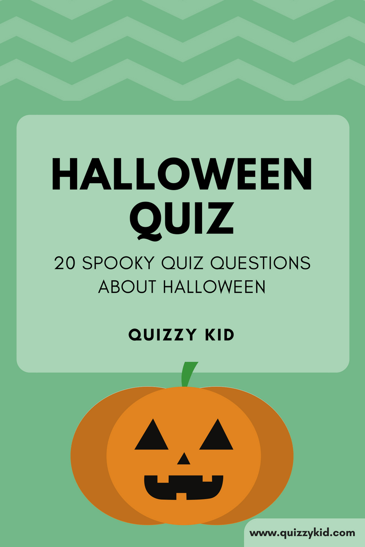 Halloween Quiz - Quizzy Kid - Free Printable Halloween Quiz