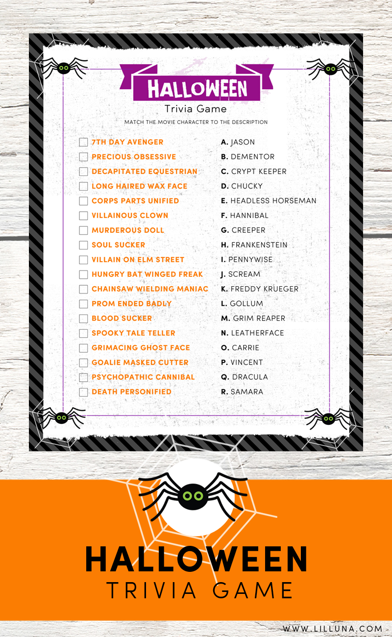 Halloween Trivia Print | Holidays - Halloween &amp;amp; Fall Wreaths - Free Printable Halloween Quiz