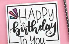 hand lettered free printable birthday card diy crafts free free printable birthday cards for your best friend Hand Lettered Free Printable Birthday Card | Diy/crafts | Free - Free Printable Birthday Cards For Your Best Friend