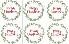 Hand Painted Gift Tags Free Printable | Christmas | Christmas Gift – Free Printable Christmas Labels