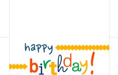 Happy Birthday Card Free Printable - - Free Printable Cards