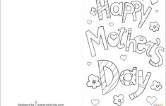 Happy Mother's Day Card Coloring Page | Free Printable Coloring Pages - Free Printable Mothers Day Coloring Cards