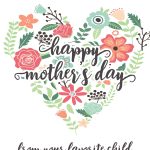 Happy Mothers Day Messages Free Printable Mothers Day Cards   Free Spanish Mothers Day Cards Printable