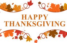 Happy Thanksgiving Banner 2018 - Free Printable Calendar, Blank - Free Printable Happy Thanksgiving Banner