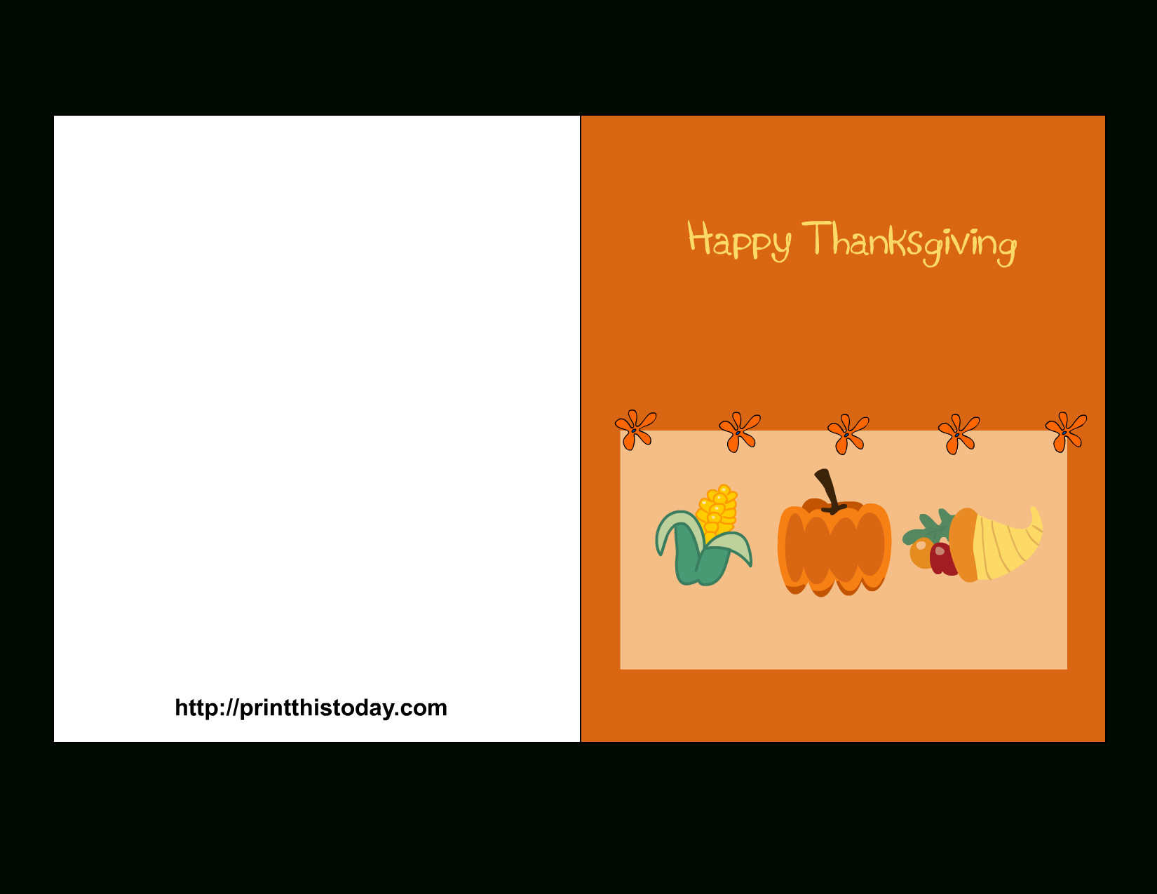 Happy Thanksgiving Card - Search Result: 48 Cliparts For Happy - Happy Thanksgiving Cards Free Printable