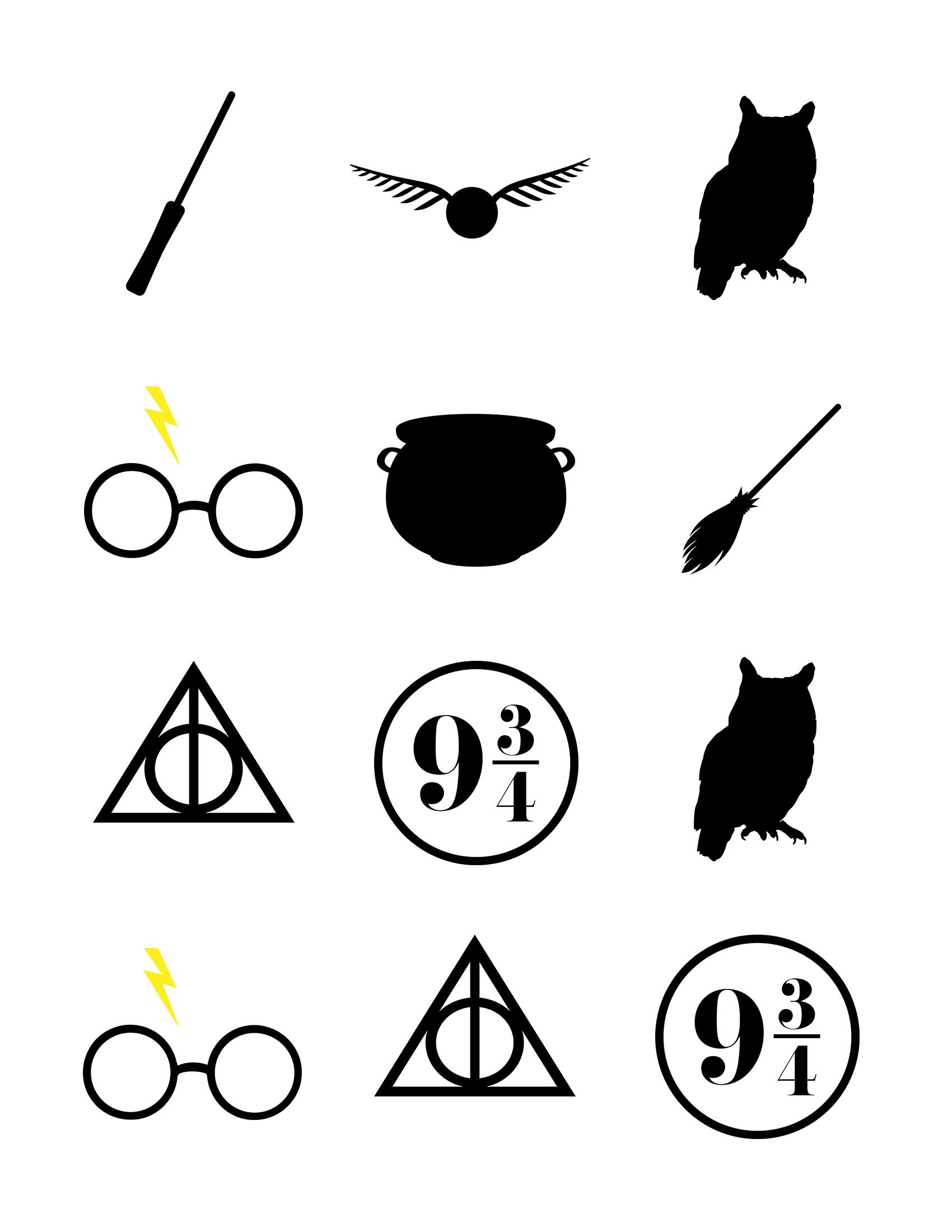 Harry Potter Baby Shower Ideas &amp;amp; Free Printables | Harry Potter - Free Printable Harry Potter Clip Art