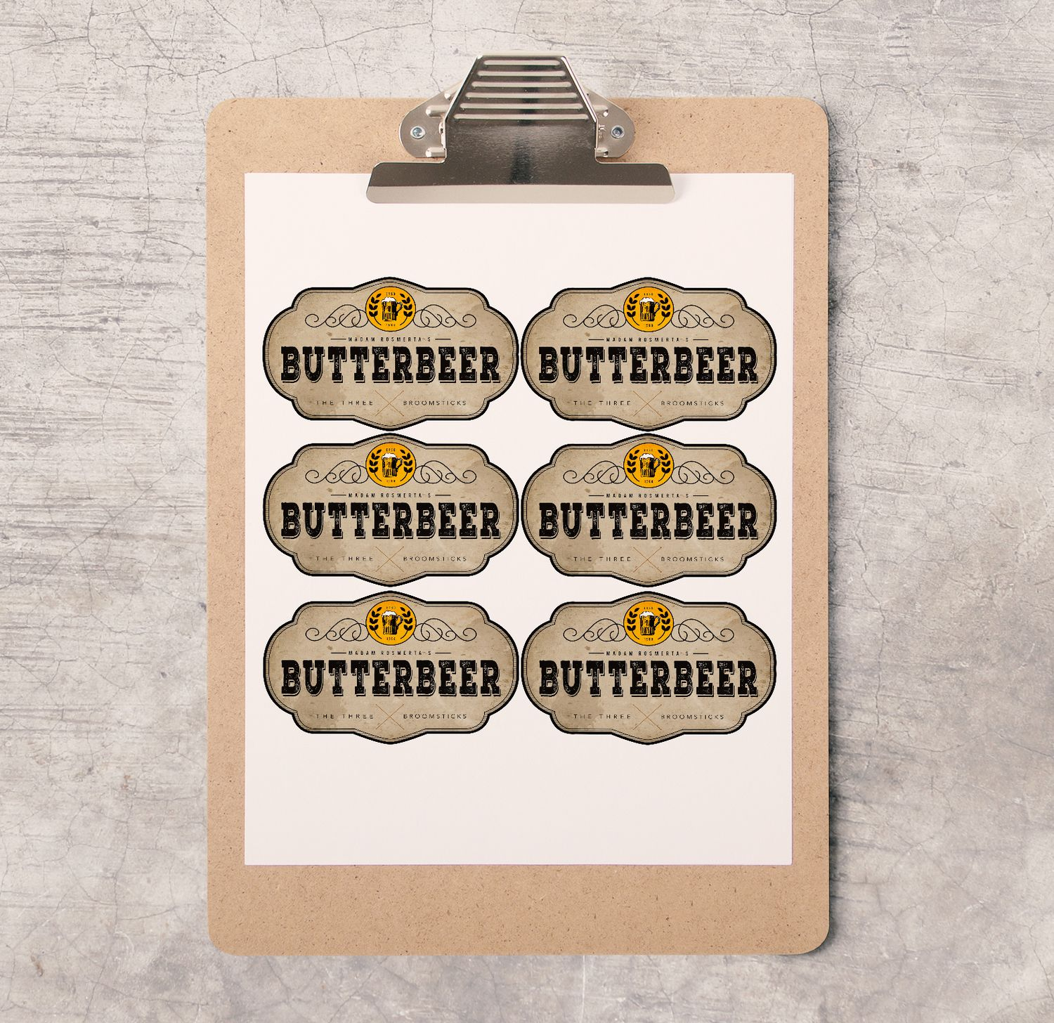 Harry Potter Party/bachelorette Printable&amp;#039;s | Hp⚡ | Pinterest - Free Printable Butterbeer Labels