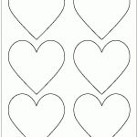 Hearts | Printable Templates & Coloring Pages | Firstpalette Within   Free Printable Heart Templates