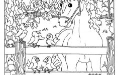 Hidden Pictures Page - Print Your Hidden Pictures Horse Birds Page - Free Printable Fall Hidden Pictures