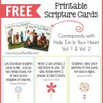 Hide 'em In Your Heart Scripture Cards {Free Printable}   My Joy   Free Printable Picture Cards