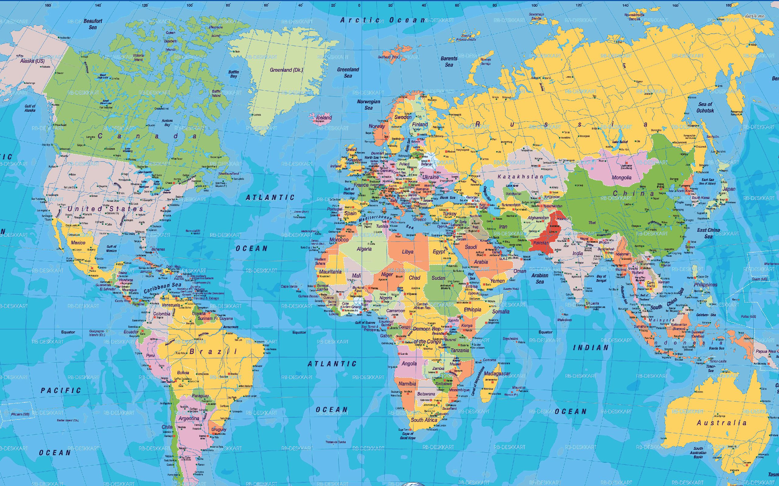 High Resolution World Map Pdf - Bing Images | Карты | World - Free Printable World Map Pdf