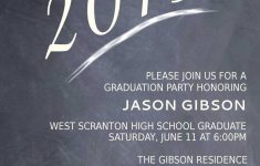 High School Graduation Party Menu | Printable Chalkboard Graduation - Free Printable Graduation Invitations 2014