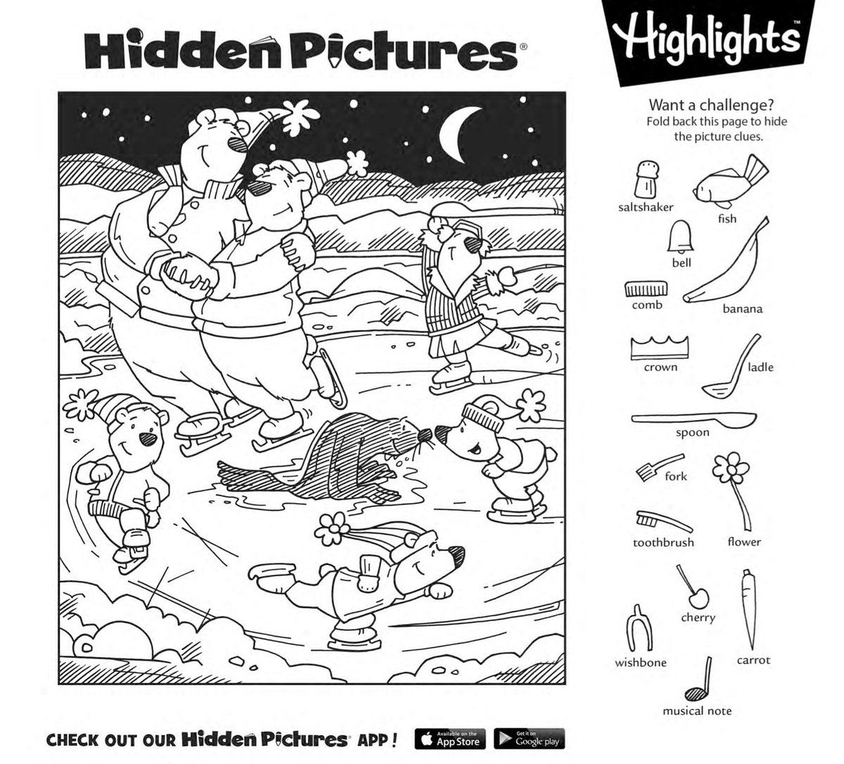Highlights On Twitter: &amp;quot;this Is A Tough One! Where Is The 🍴 Fork - Free Printable Hidden Pictures