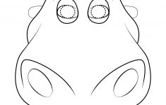 Hippo Mask Coloring Page | Free Printable Coloring Pages - Free Printable Hippo Mask