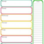 Home Management Binder Completed | Free Printables | Weekly Calendar   Free Printable School Agenda Templates
