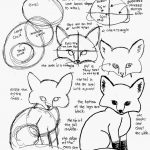 How To Draw Worksheets For The Young Artist: How To Draw A Baby Fox   Free Printable Drawing Worksheets