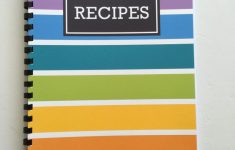 How To Make A Diy Recipe Book (Plus Free Printables) - All About - Free Printable Recipe Book Pages