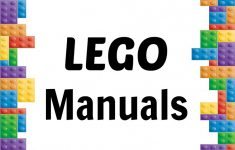 How To Organize Lego Manuals (+ Free Lego Printables!) - Free Printable Lego Instructions
