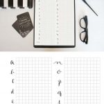 How To Perfect Your Skills With Calligraphy Practice Sheets   Heart   Modern Calligraphy Practice Sheets Printable Free