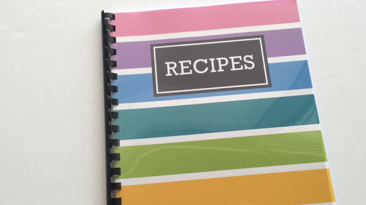 How To Quickly Make A Diy Recipe Book (Plus Free Printable Recipe - Free Printable Recipe Book Pages