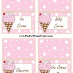 Ice Cream Birthday Party Free Printable Template Pattern Cutout   Ice Cream Party Invitations Printable Free