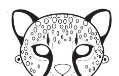 Ideas For A Natural African Safari Theme Party | Cheetah Birthday – Giraffe Mask Template Printable Free