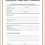 Incident Report Template   Free Incident Report Templates Smartsheet   Free Printable Incident Report Form
