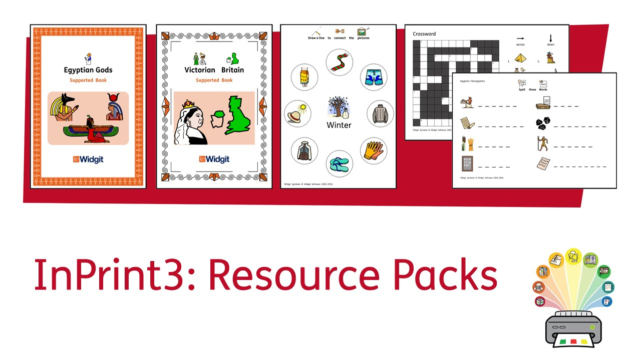 Inprint 3 Tutorial - Using Resource Packs - Youtube - Free Printable Widgit Symbols