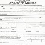 Job Application Forms To Print | Printable Job Application Forms   Free Printable Job Application Template