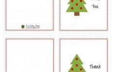 Kids Christmas Thank You Note Printables - Design Dazzle Pertaining - Free Christmas Thank You Notes Printable