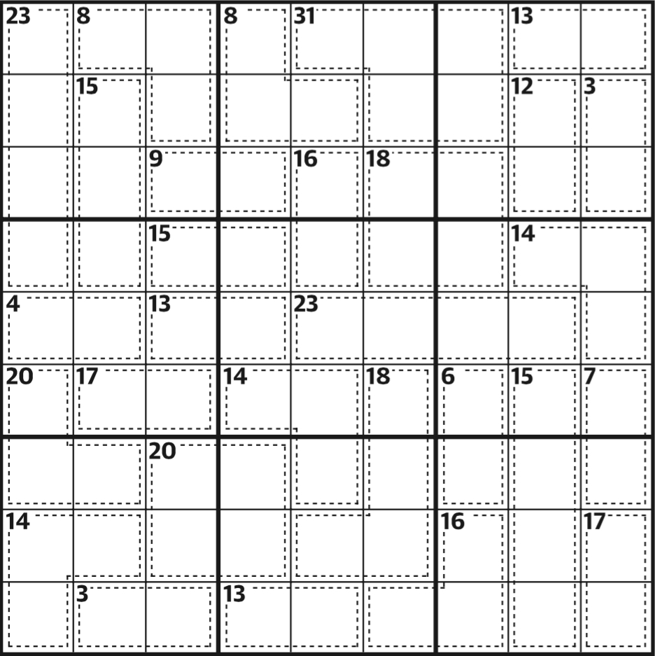 easy killer sudoku