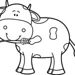 Kindergarten Coloring Pages Free Cow | Learning Printable | Coloring   Coloring Pages Of Cows Free Printable